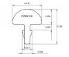 Progi JESCAR FS58118-S Stainless Steel (25szt)